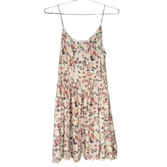 𝅺VINTAGE 90s Speed Limit MPH Floral Mini Dress Size Medium - Picture 2 of 3